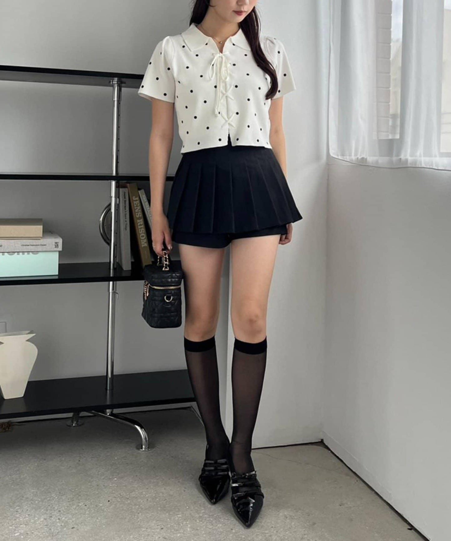 【one after another】百褶裙褲