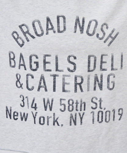 破洞風格印花衛衣