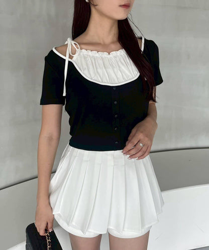 【one after another】百褶裙褲