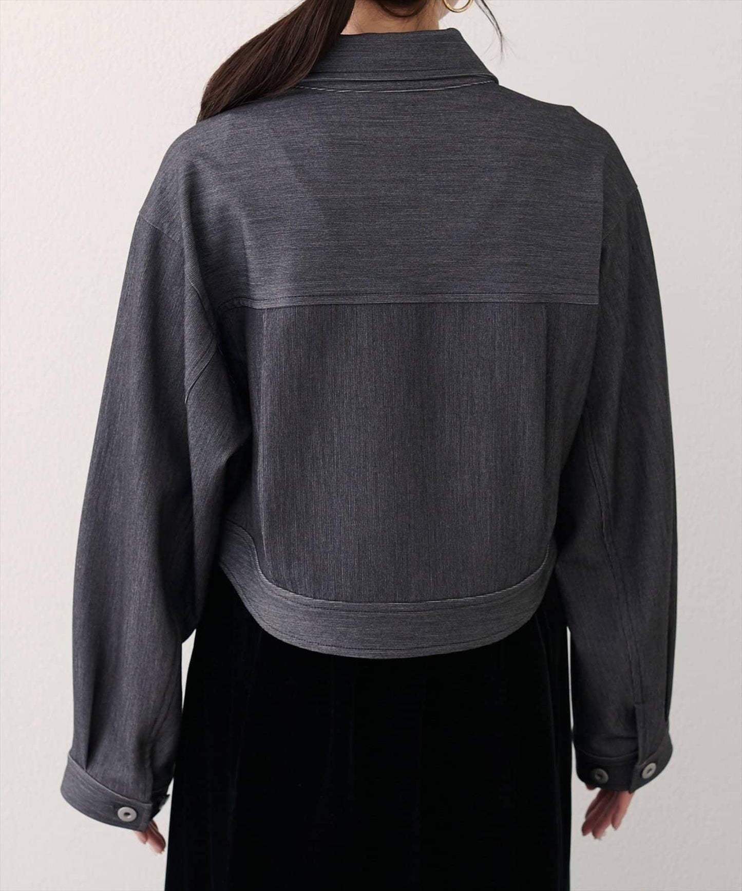 【EVERY.VERY niceclaup】短款襯衫外套