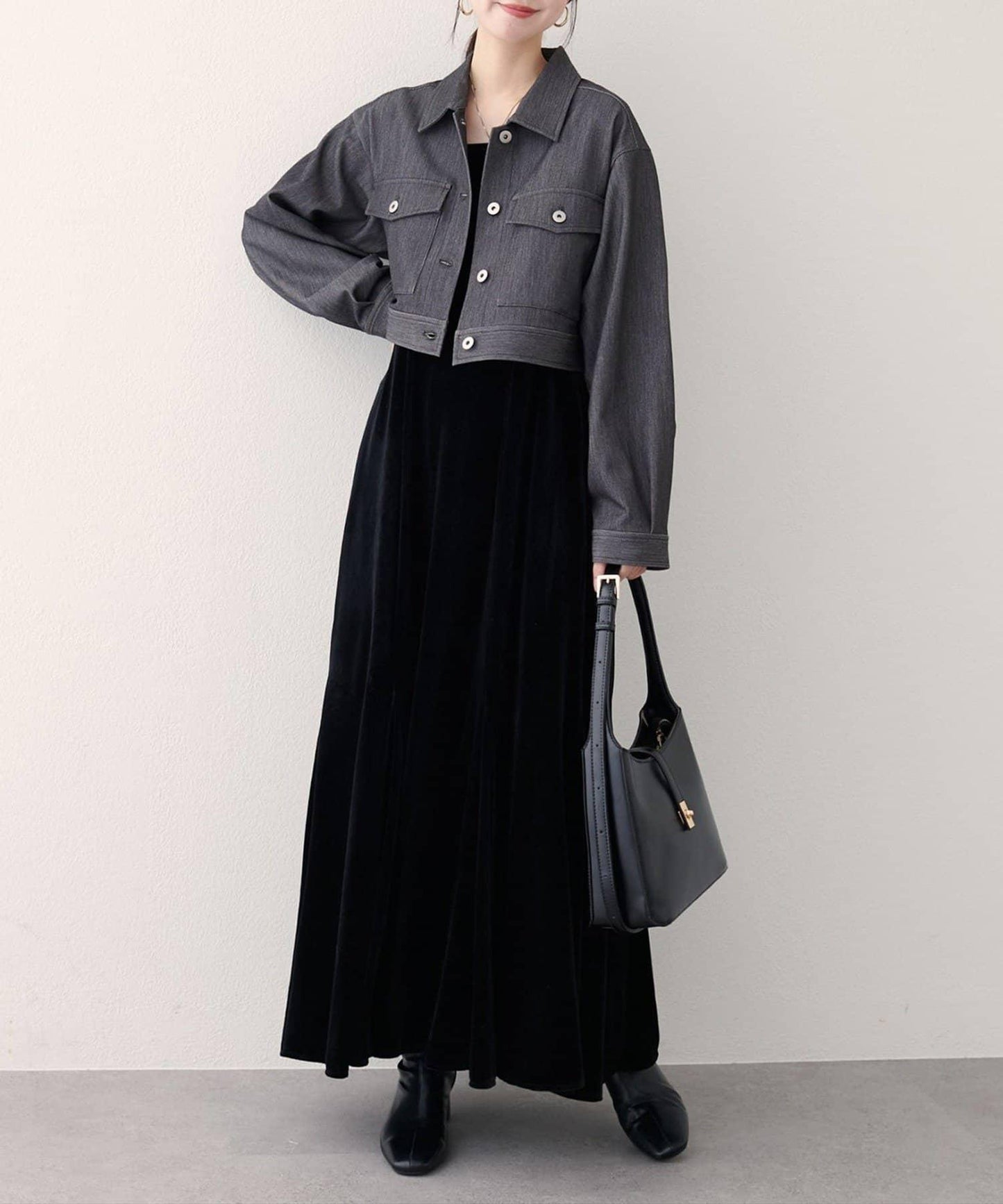 【EVERY.VERY niceclaup】短款襯衫外套