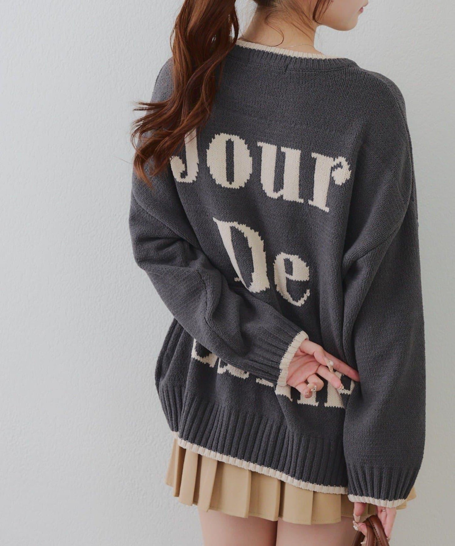 【RMAF】背面標誌毛絨套頭衫