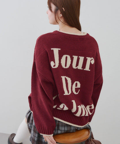 【RMAF】背面標誌毛絨套頭衫