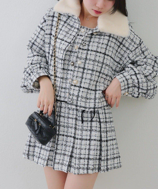 【RMAF】亮片花呢多紐扣夾克