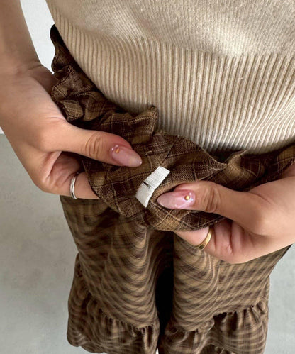 【one after another】長款層疊半身裙