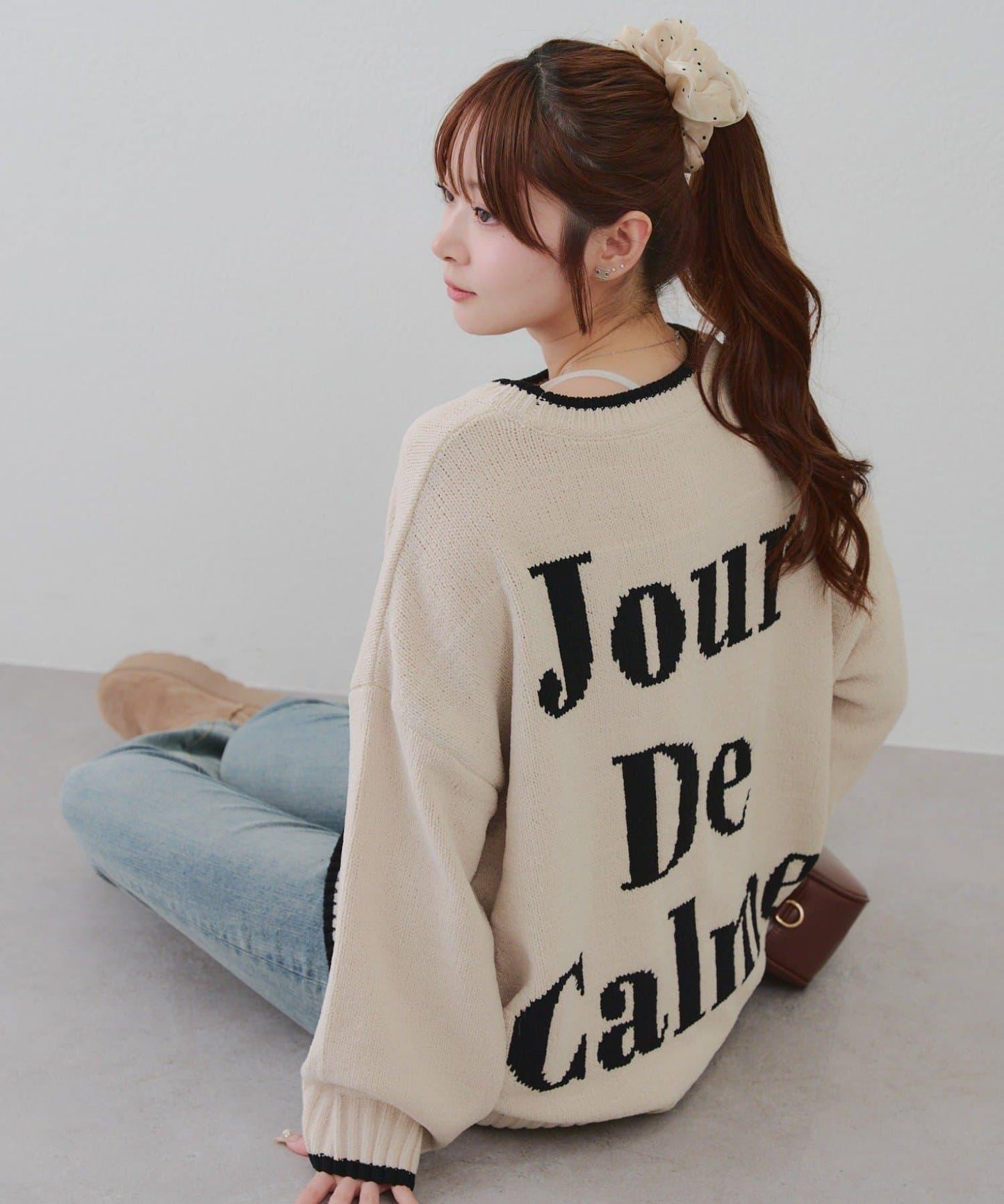 【RMAF】背面標誌毛絨套頭衫