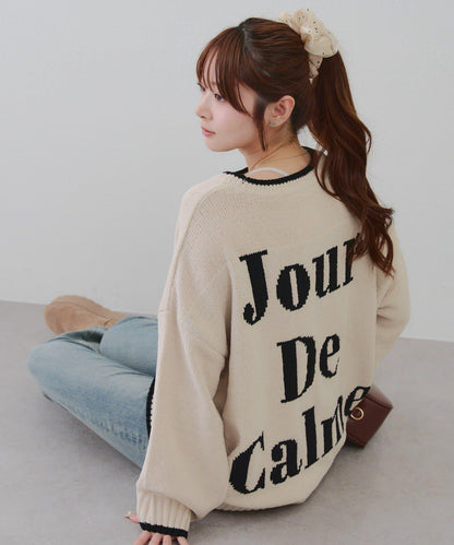 【RMAF】背面標誌毛絨套頭衫