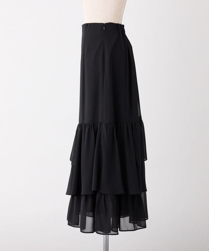 【one after another】長款層疊半身裙