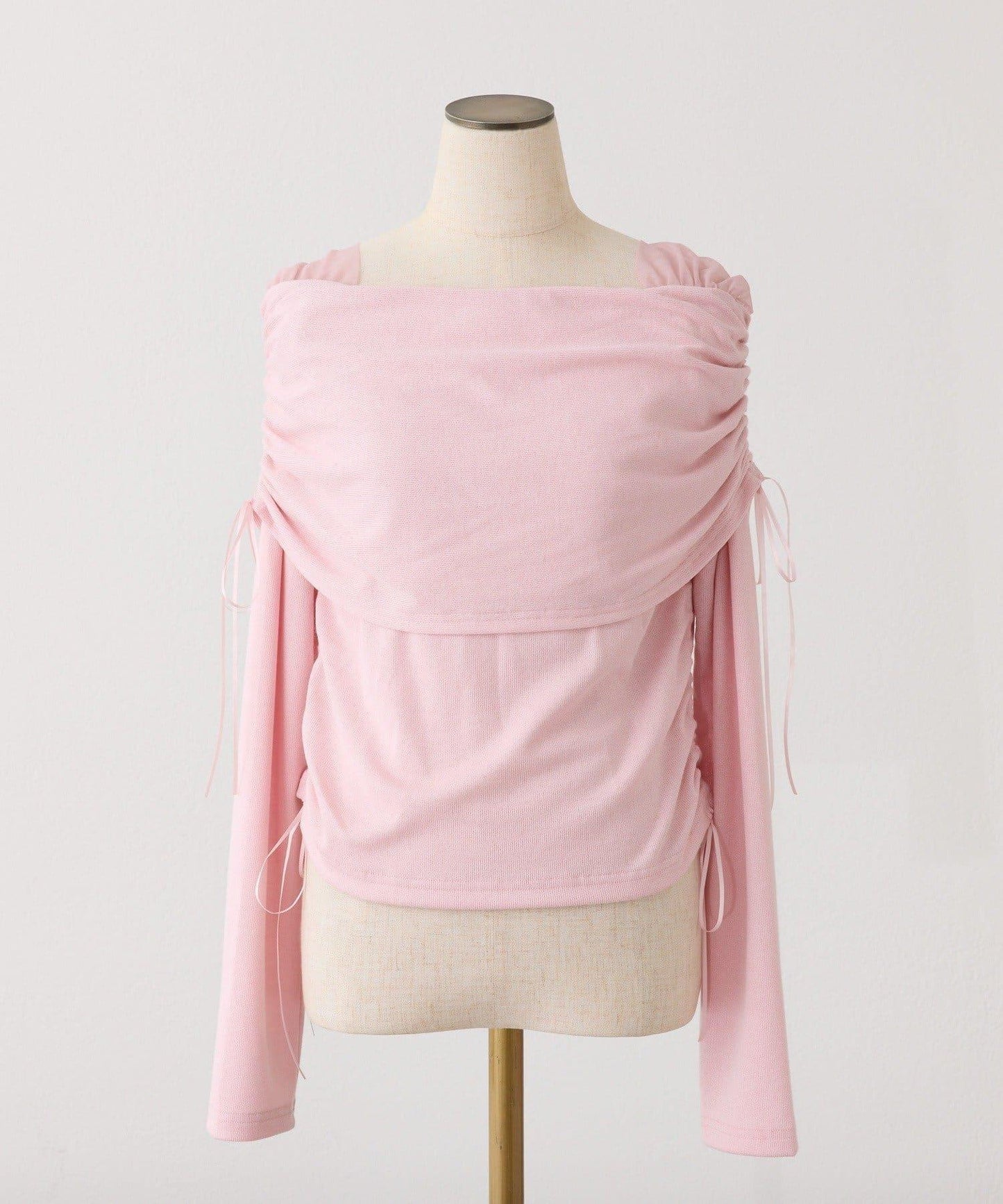 【one after another】一字肩上衣