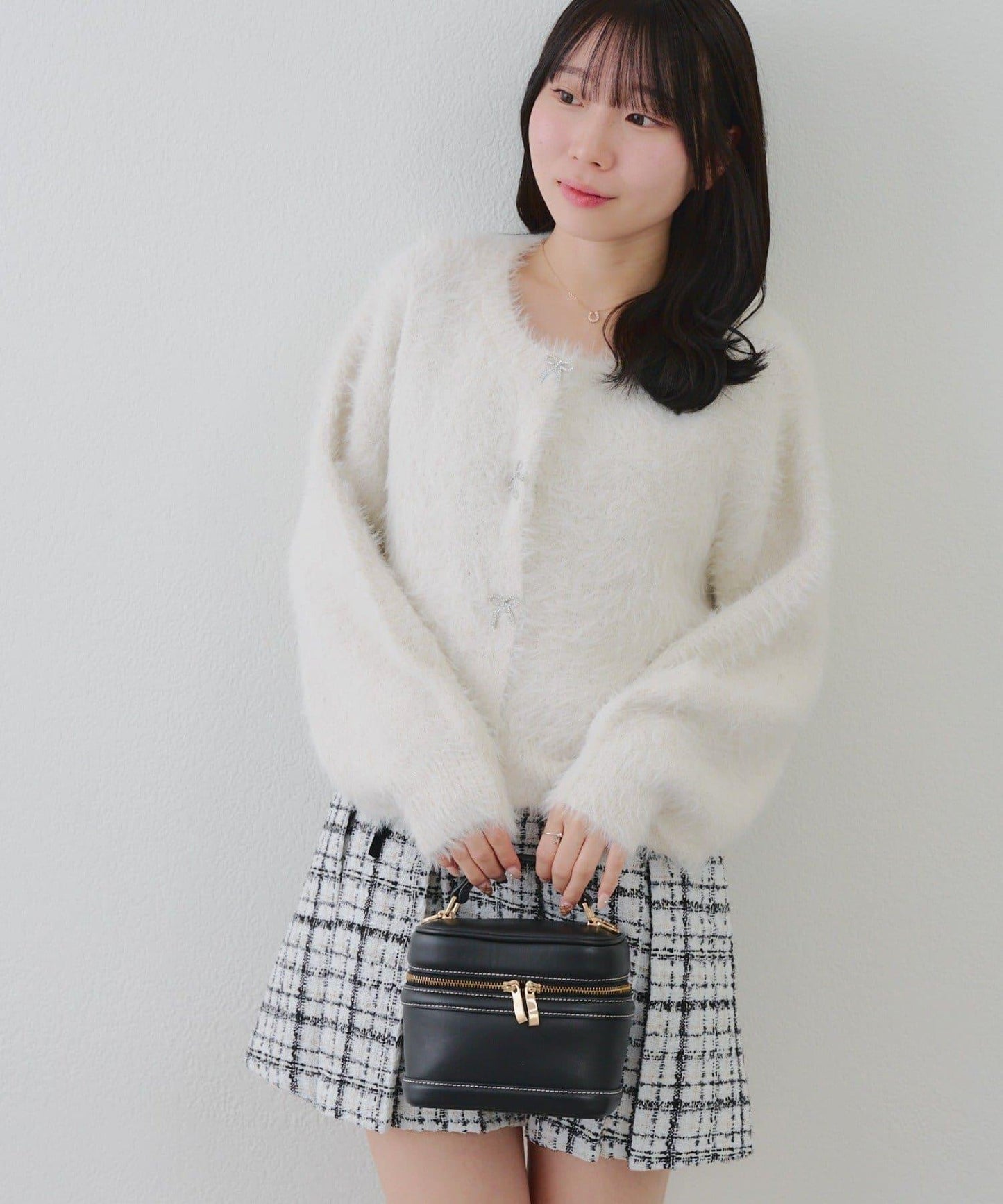 【RMAF】水鑽蝴蝶結開衫