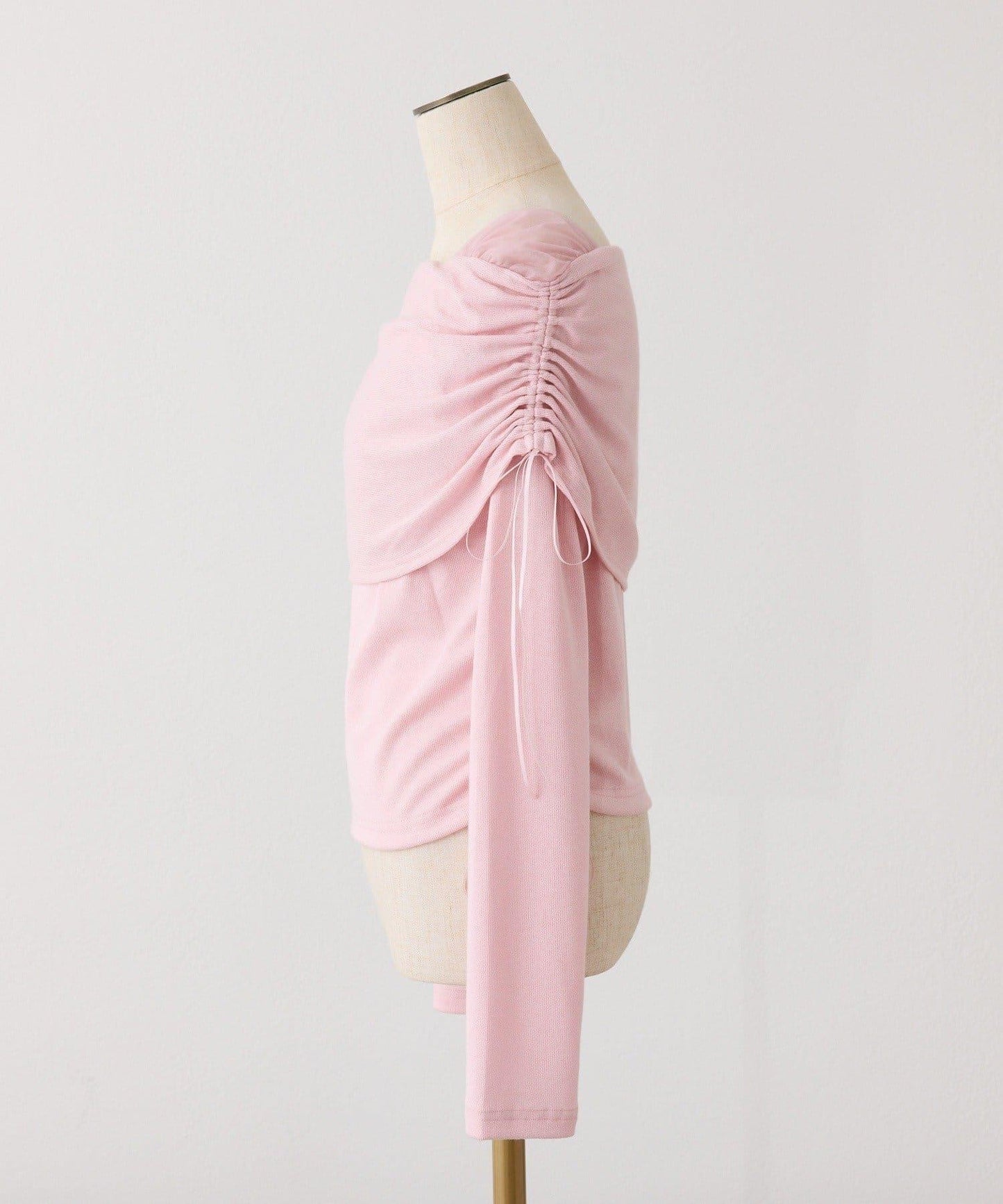 【one after another】一字肩上衣