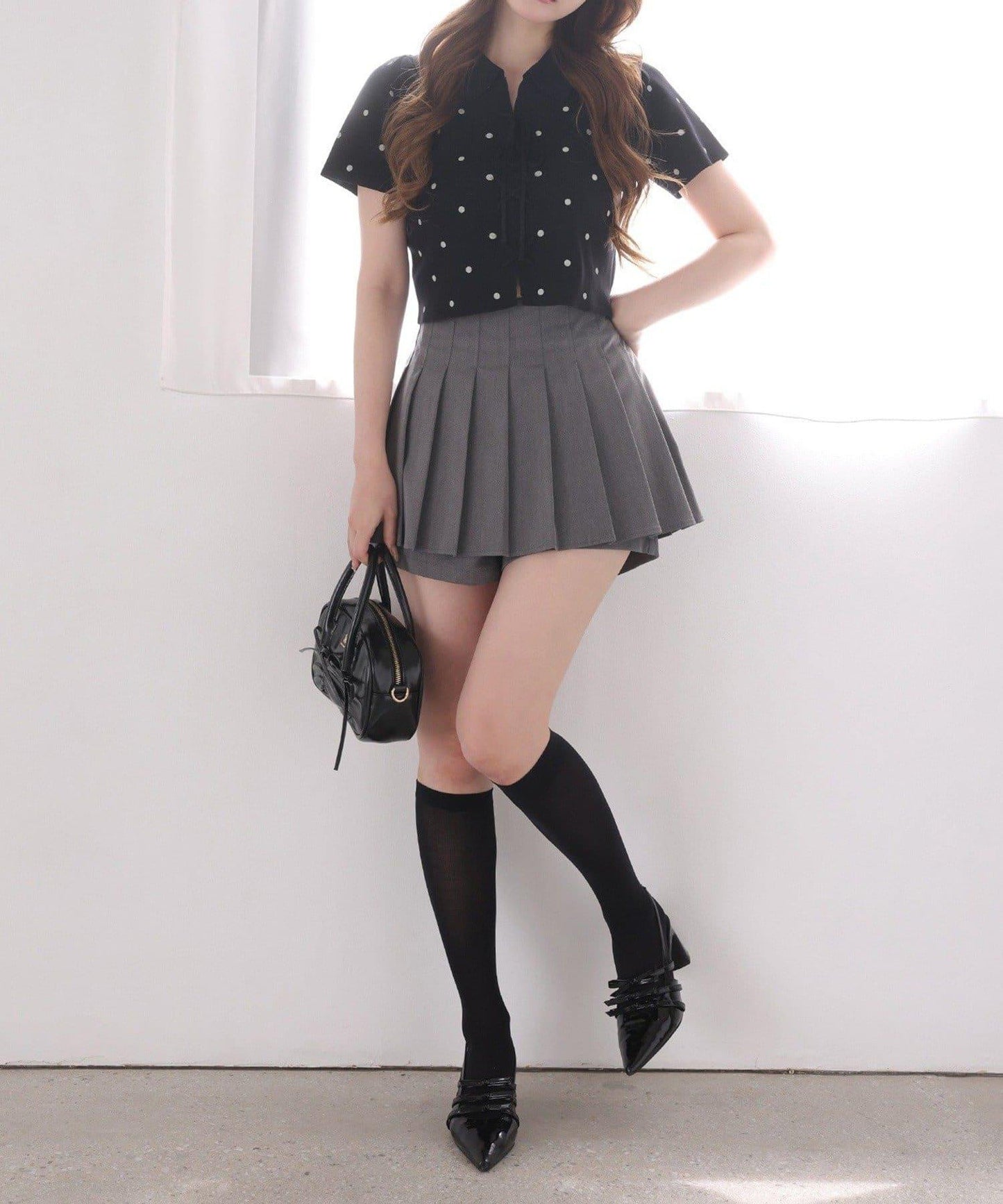 【one after another】百褶裙褲