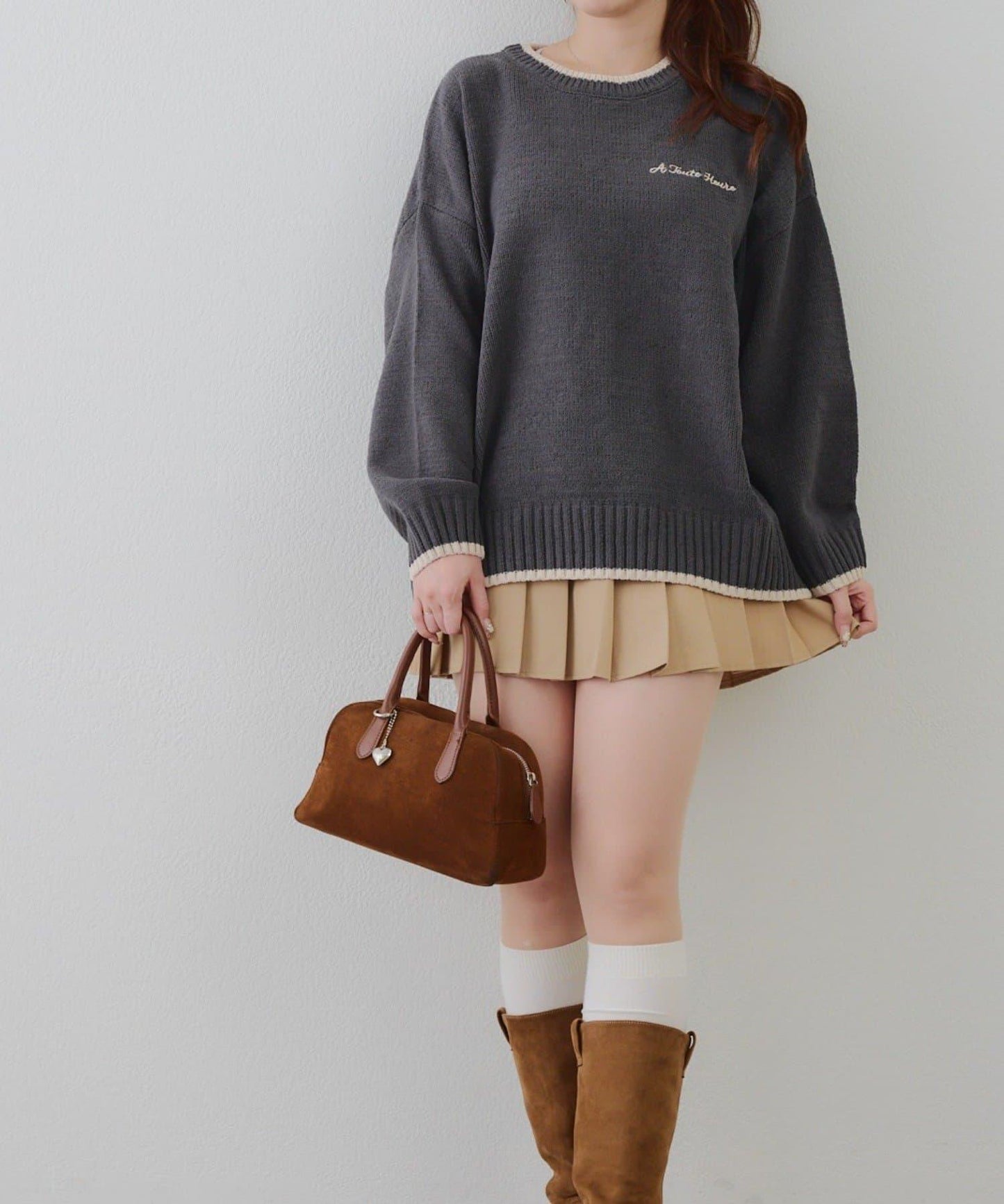 【RMAF】背面標誌毛絨套頭衫