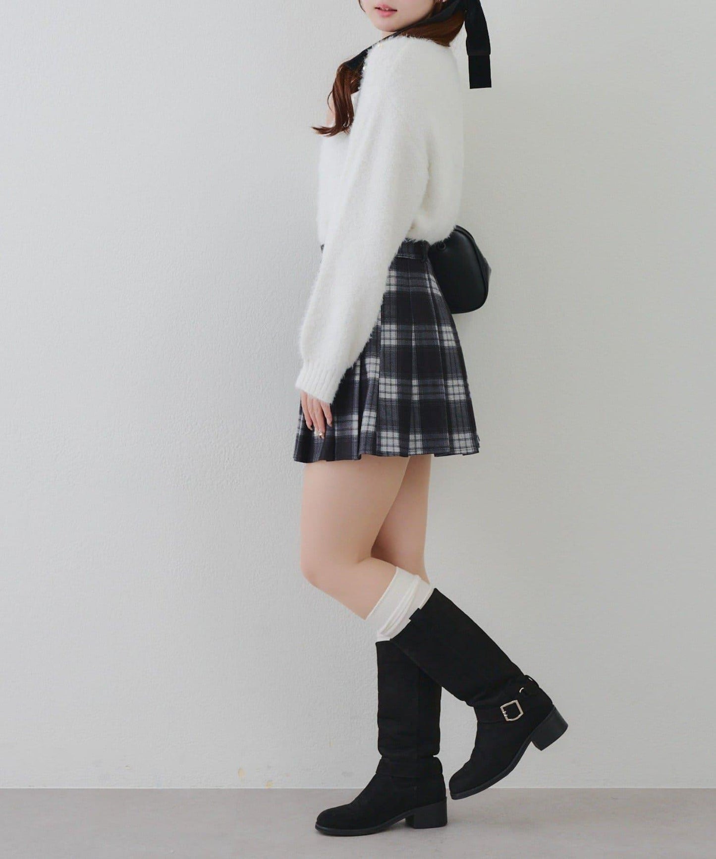 【RMAF】珠飾珍珠羽毛套頭衫