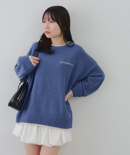 【RMAF】背面標誌毛絨套頭衫