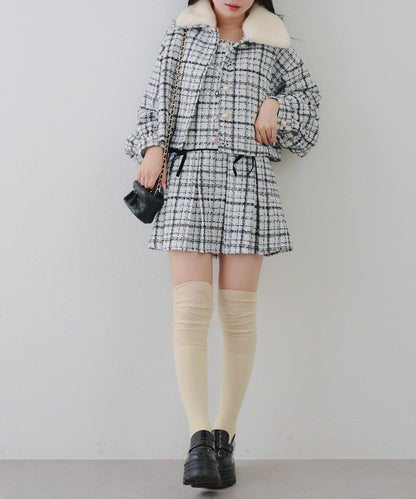 【RMAF】亮片花呢多紐扣夾克