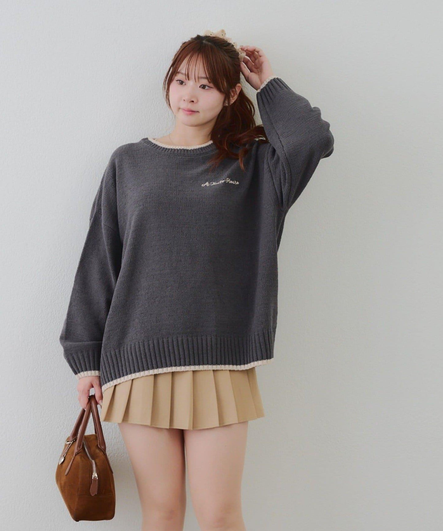 【RMAF】背面標誌毛絨套頭衫