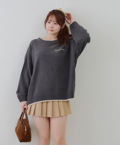 【RMAF】背面標誌毛絨套頭衫