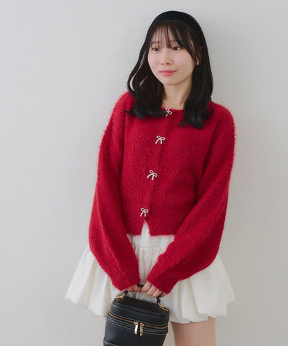 【RMAF】水鑽蝴蝶結開衫