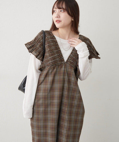 【RMAF】格子收腰連體褲