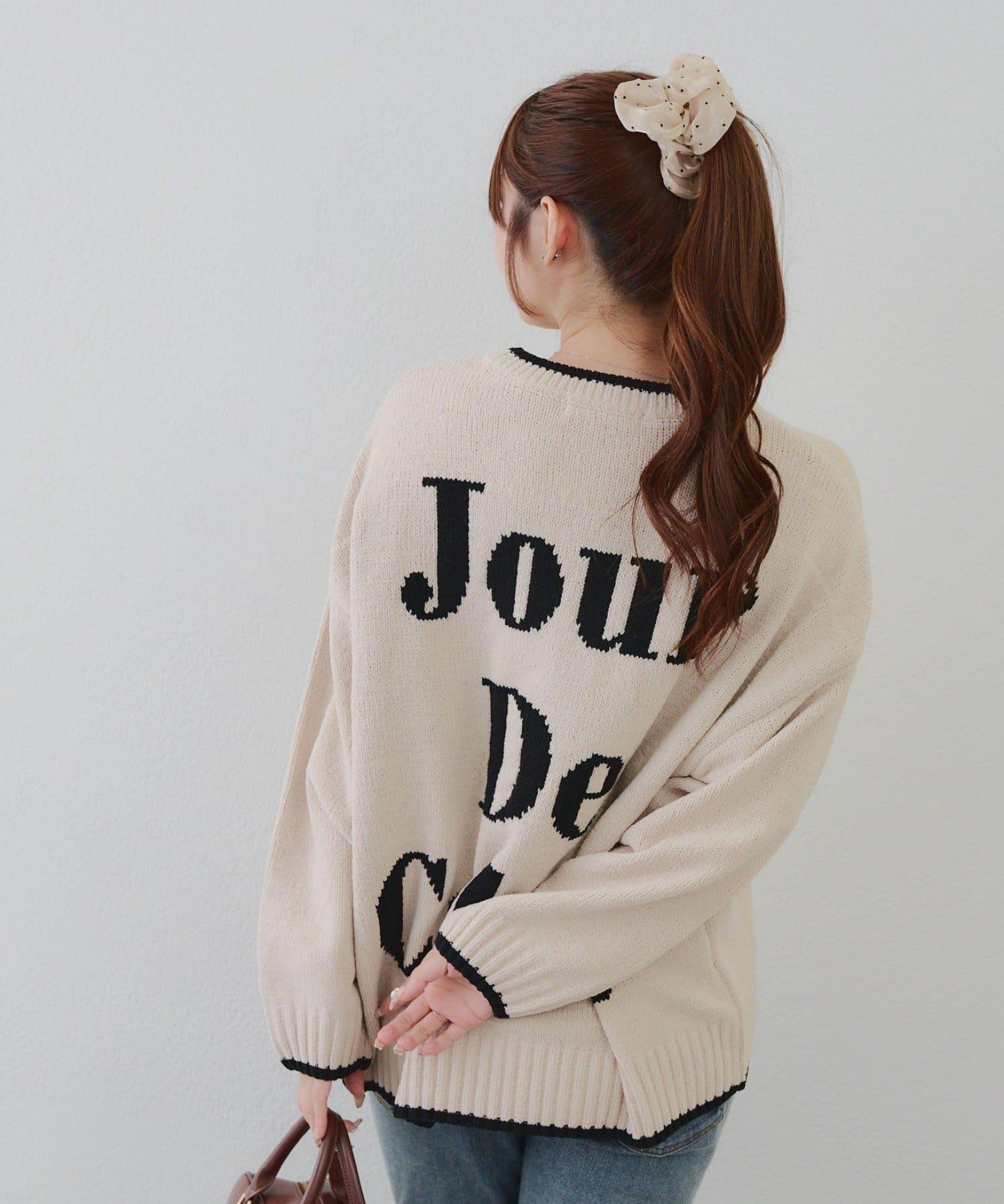 【RMAF】背面標誌毛絨套頭衫