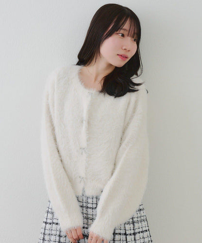 【RMAF】水鑽蝴蝶結開衫