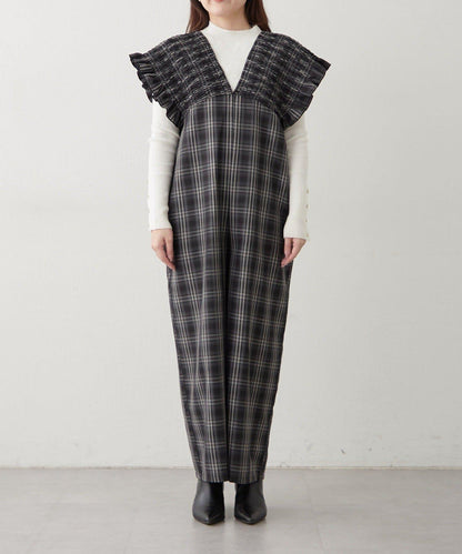 【RMAF】格子收腰連體褲