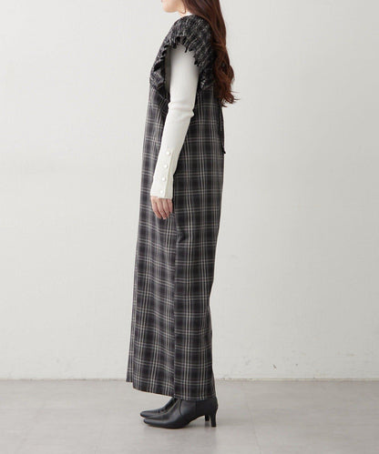 【RMAF】格子收腰連體褲