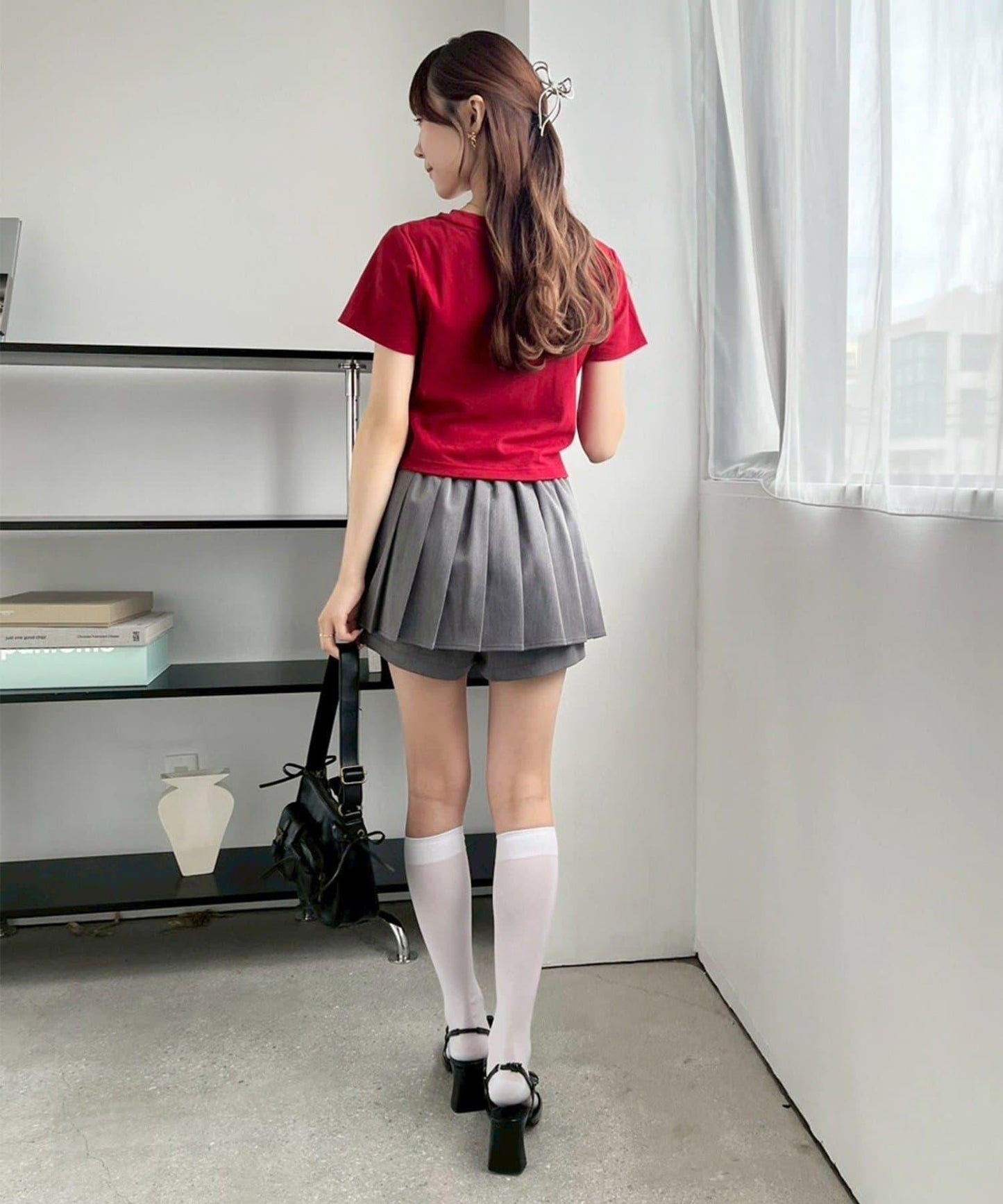 【one after another】百褶裙褲