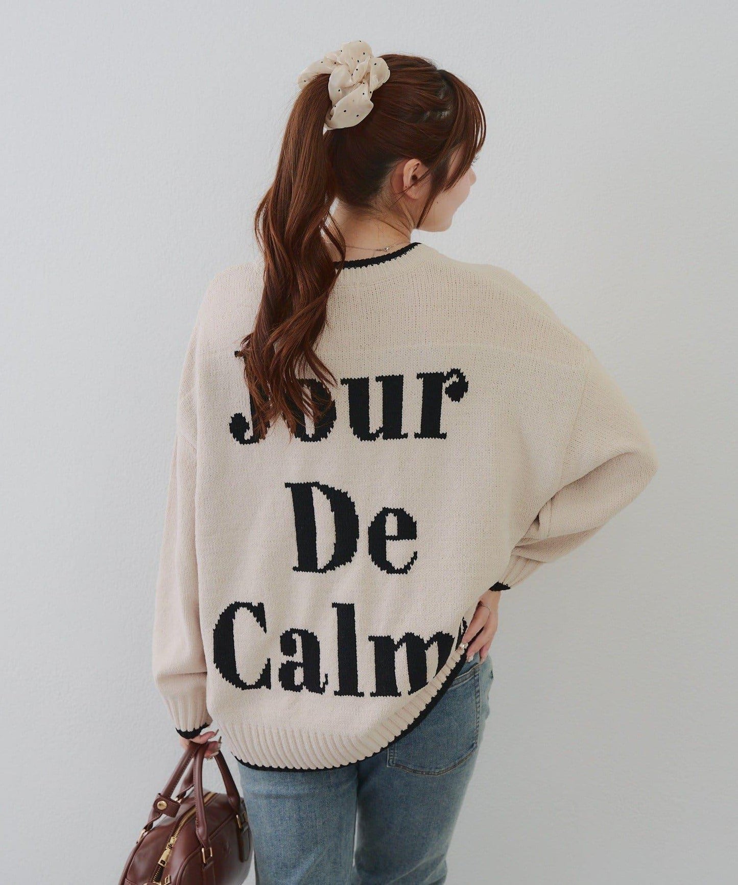 【RMAF】背面標誌毛絨套頭衫