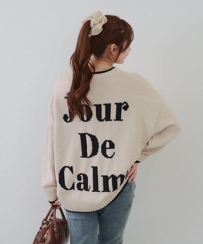 【RMAF】背面標誌毛絨套頭衫