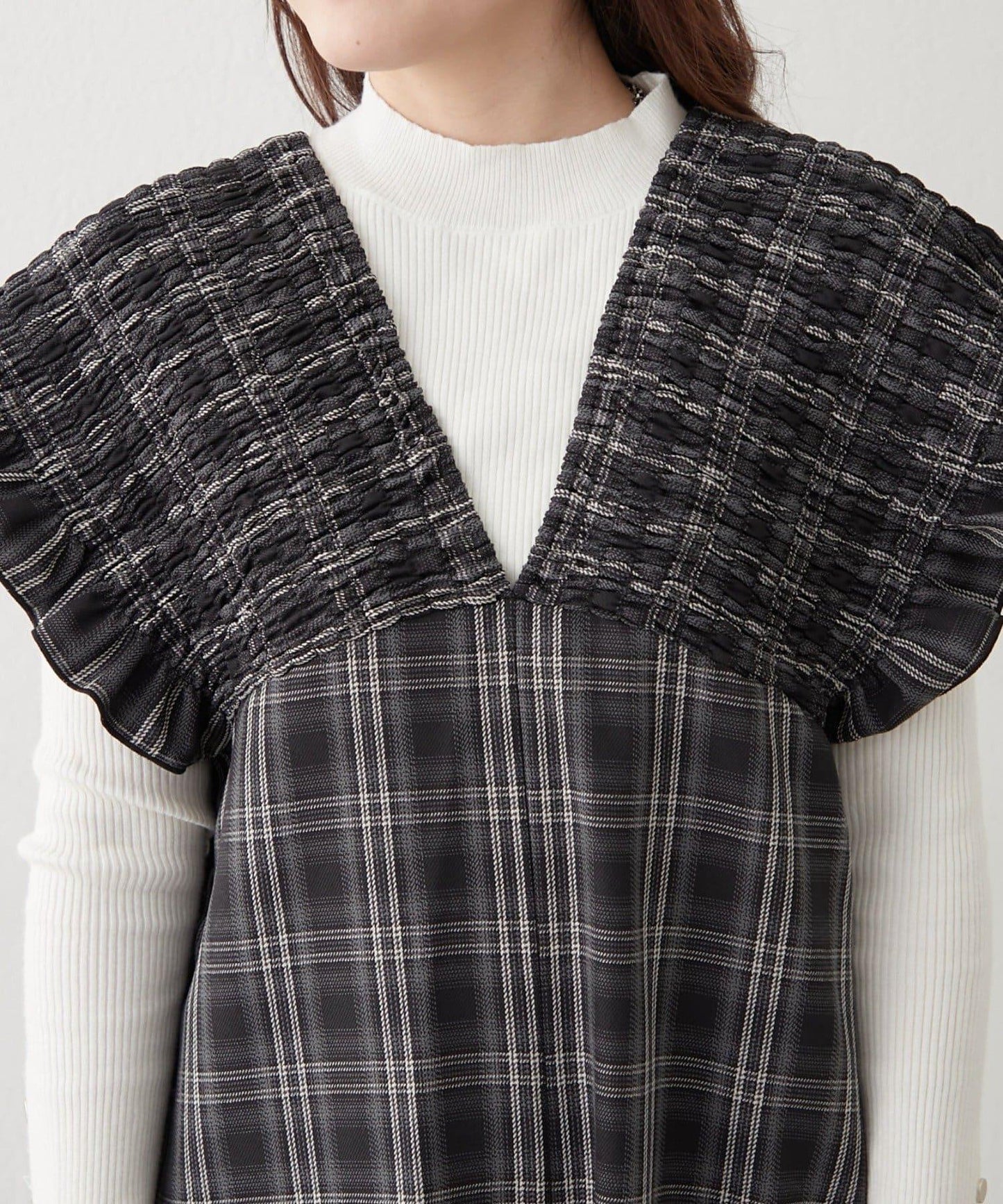 【RMAF】格子收腰連體褲