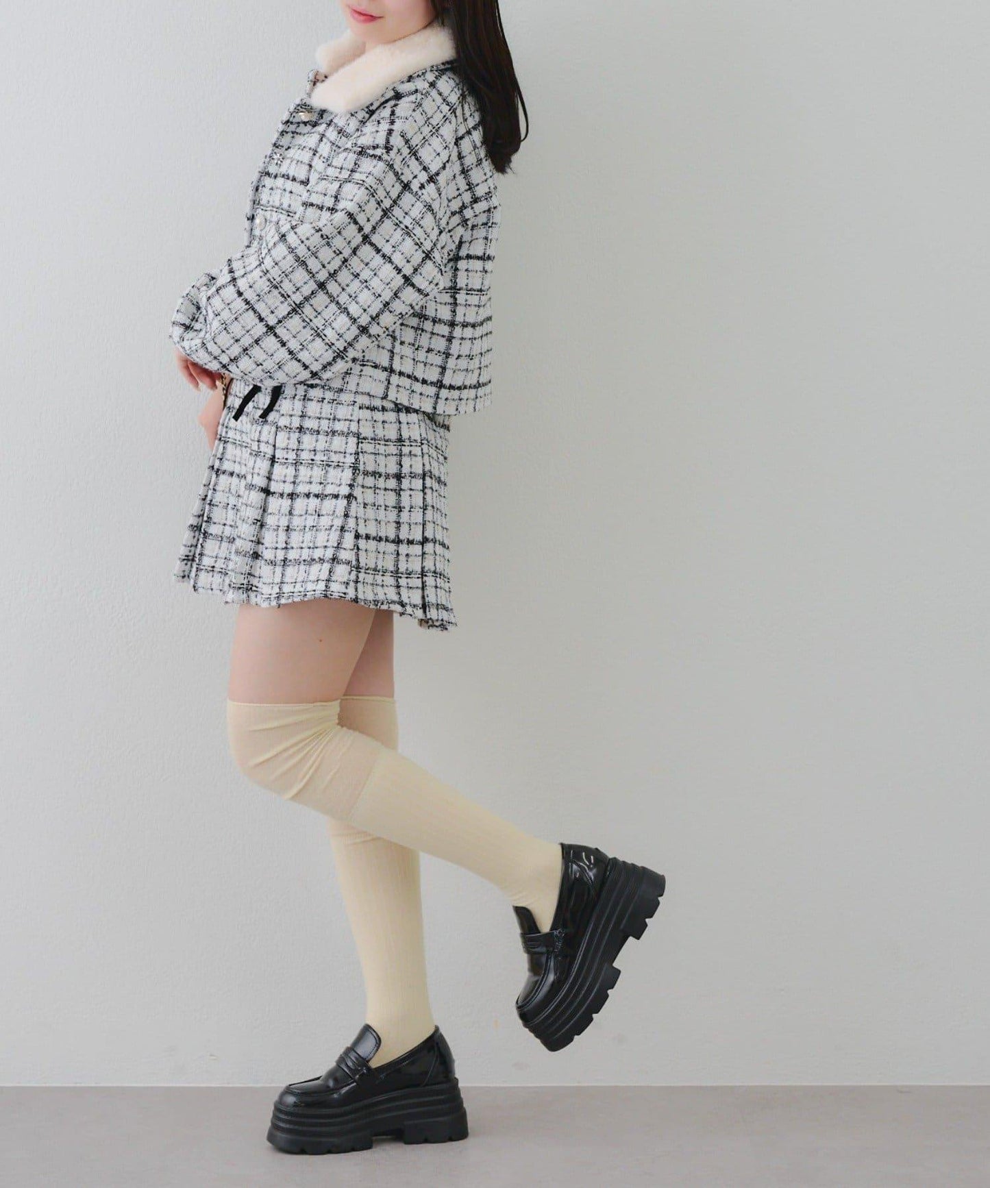 【RMAF】亮片花呢多紐扣夾克