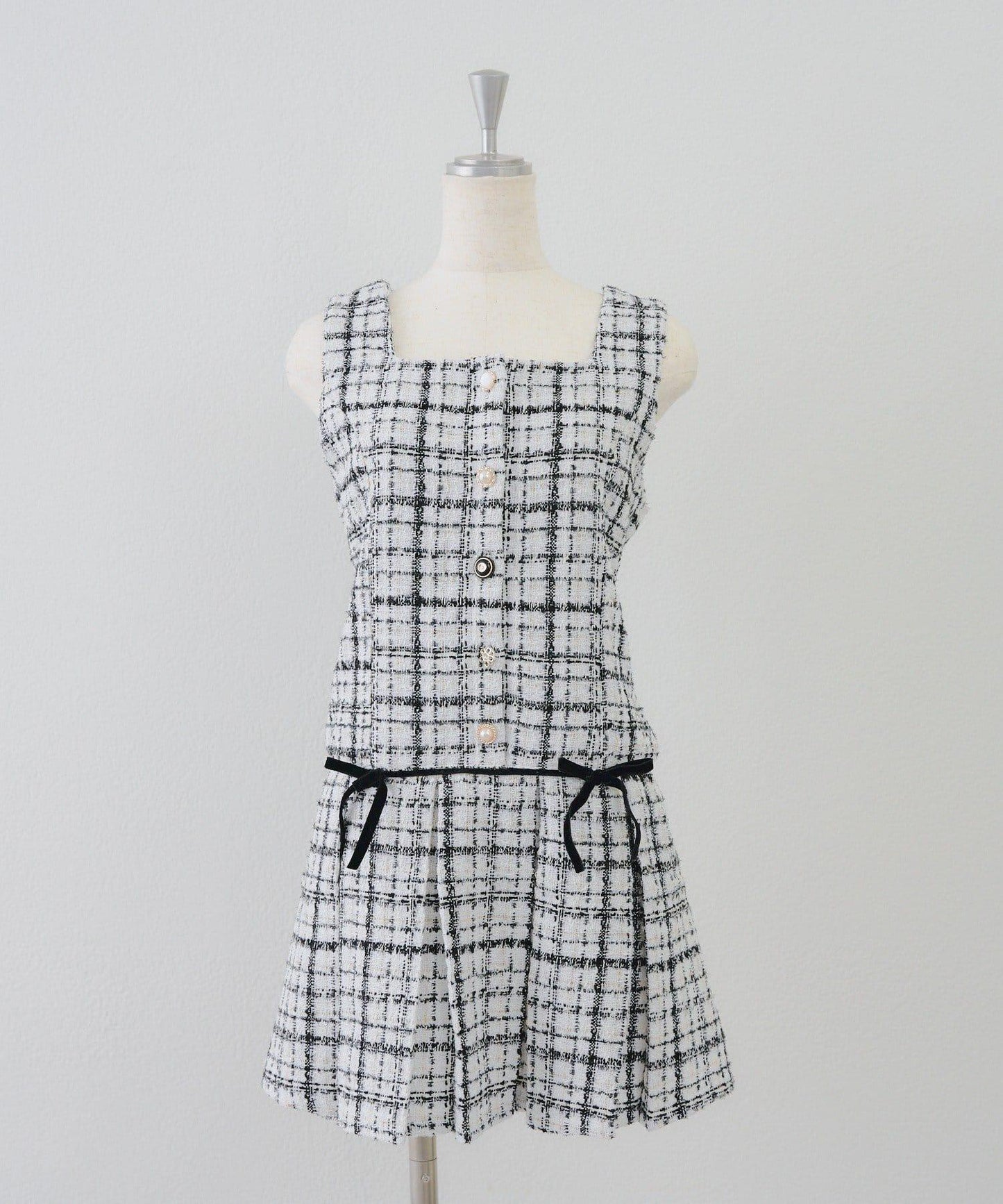 【RMAF】亮片花呢迷你連衣裙