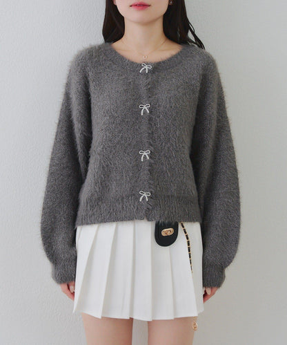 【RMAF】水鑽蝴蝶結開衫