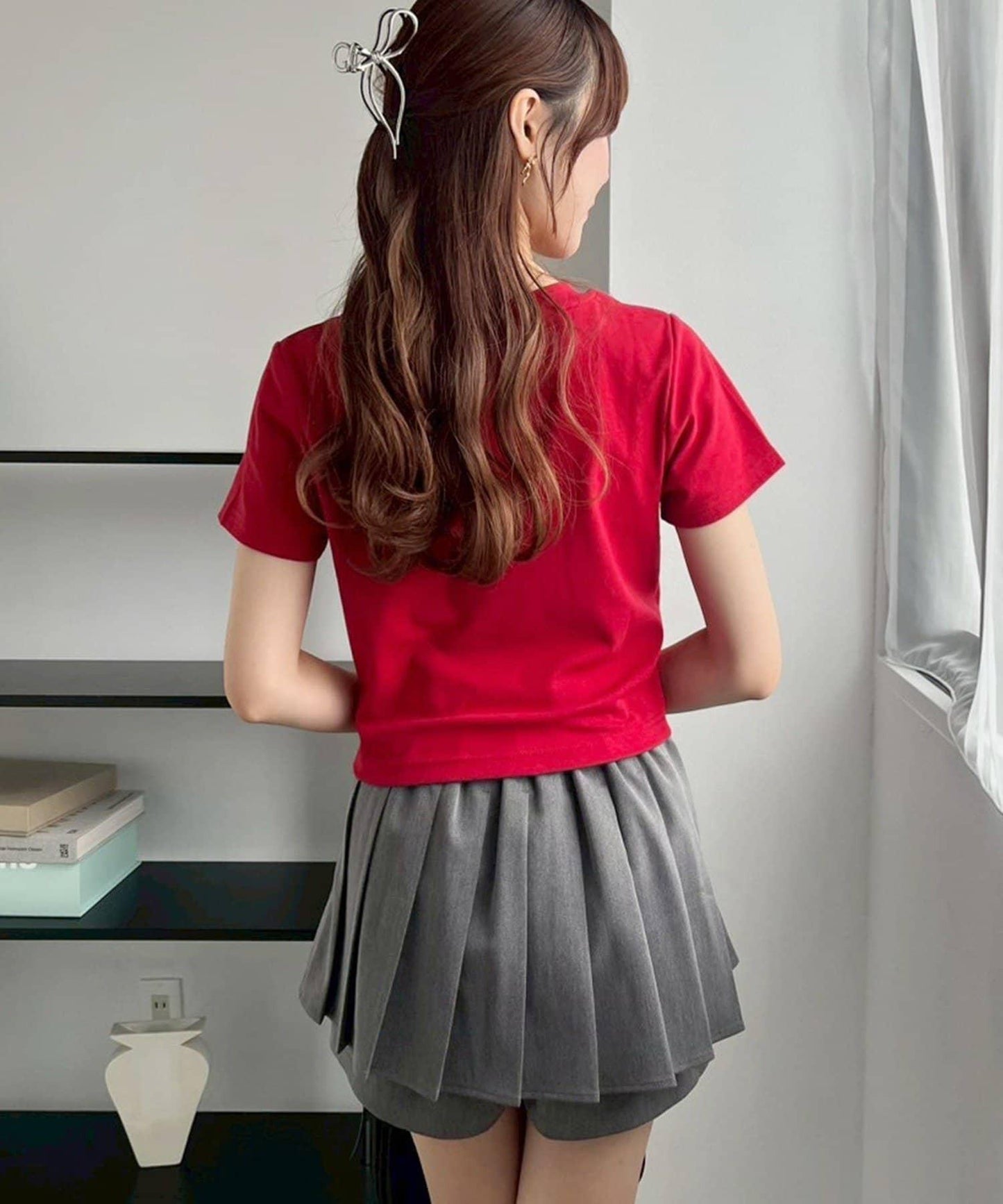 【one after another】百褶裙褲