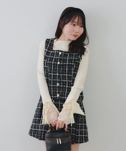 【RMAF】亮片花呢迷你連衣裙