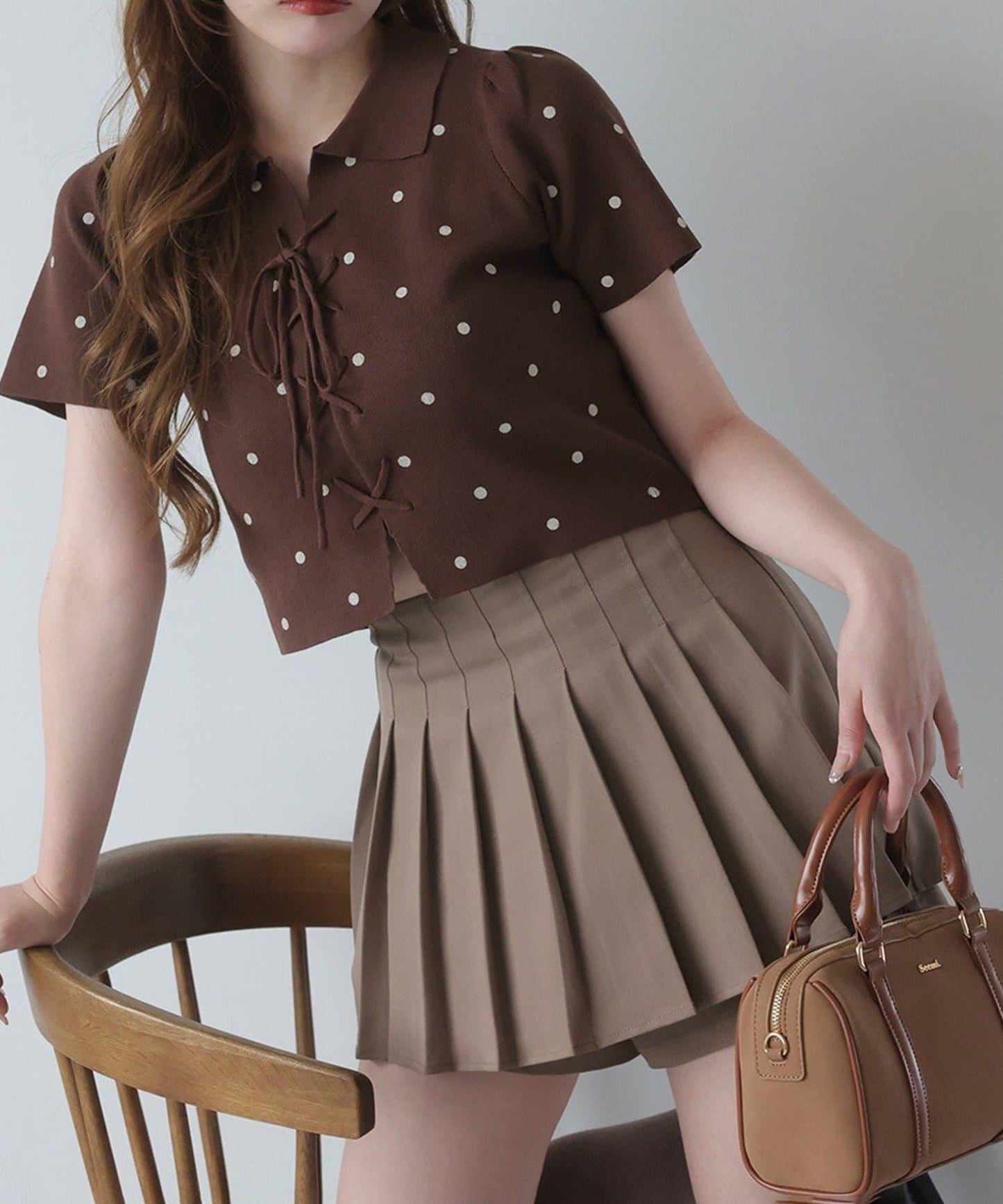 【one after another】百褶裙褲