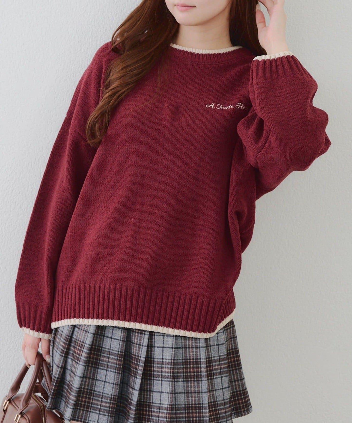 【RMAF】背面標誌毛絨套頭衫