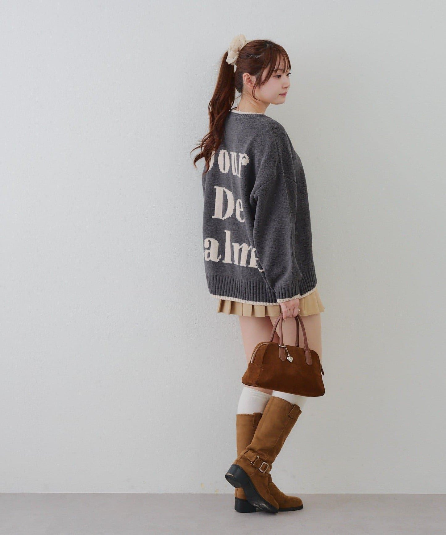 【RMAF】背面標誌毛絨套頭衫