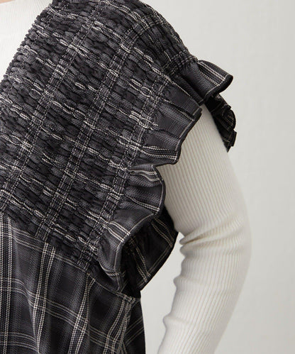 【RMAF】格子收腰連體褲