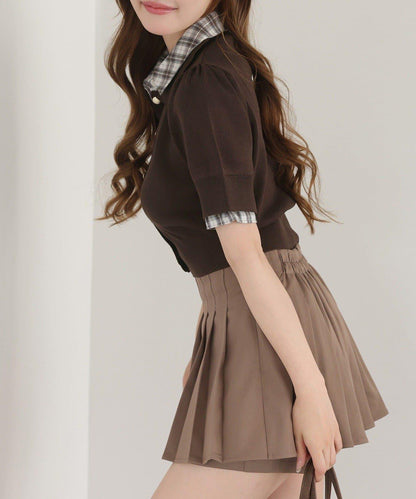 【one after another】百褶裙褲