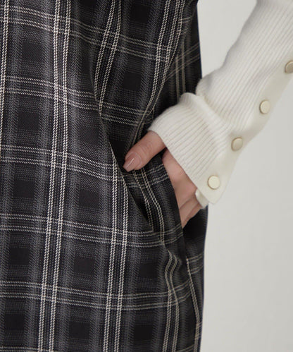 【RMAF】格子收腰連體褲