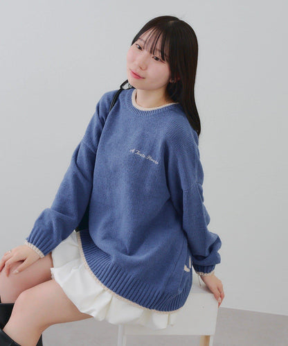 【RMAF】背面標誌毛絨套頭衫