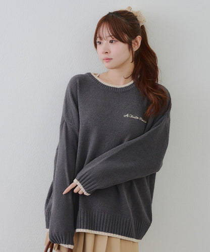 【RMAF】背面標誌毛絨套頭衫