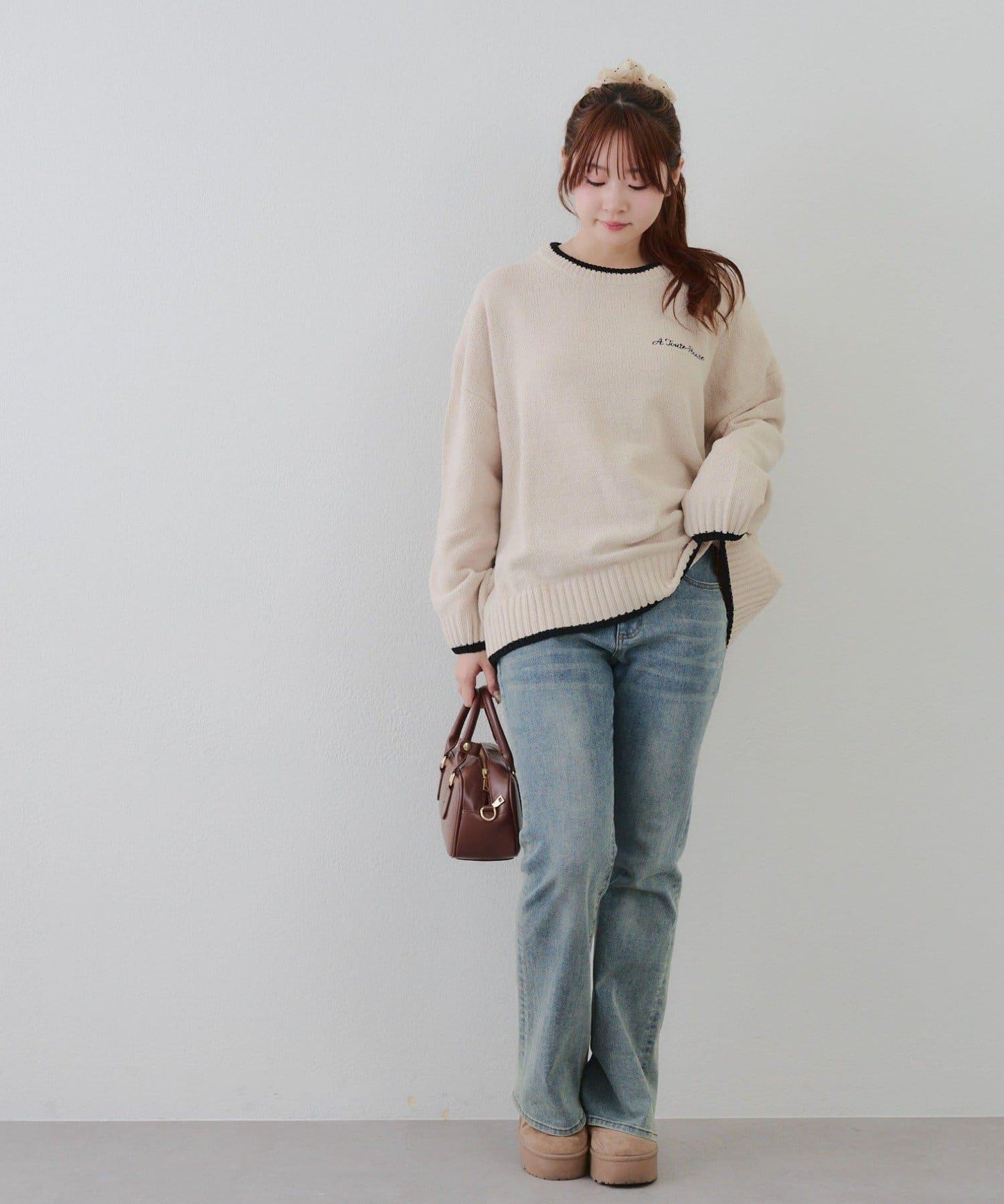 【RMAF】背面標誌毛絨套頭衫