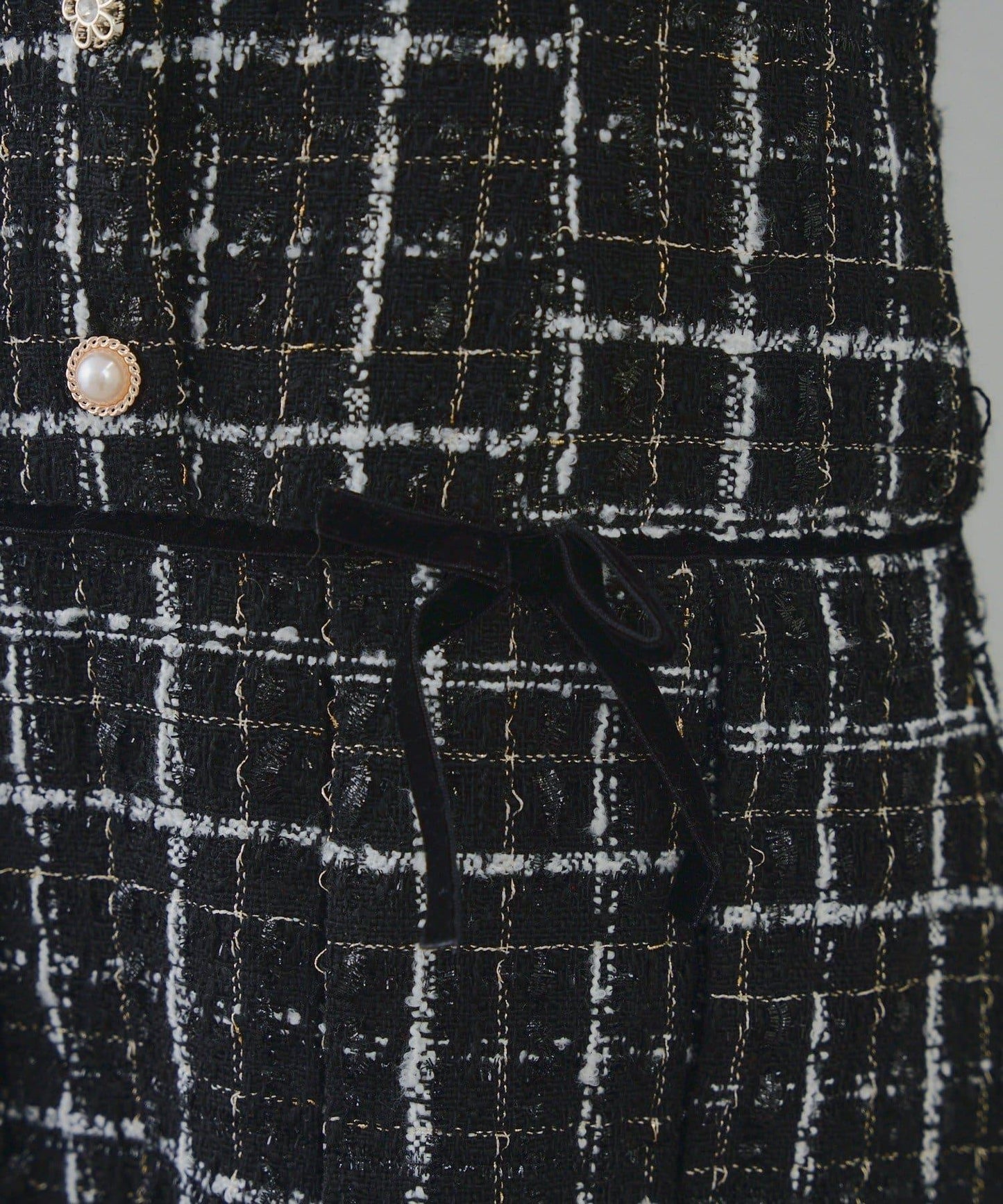 【RMAF】亮片花呢迷你連衣裙