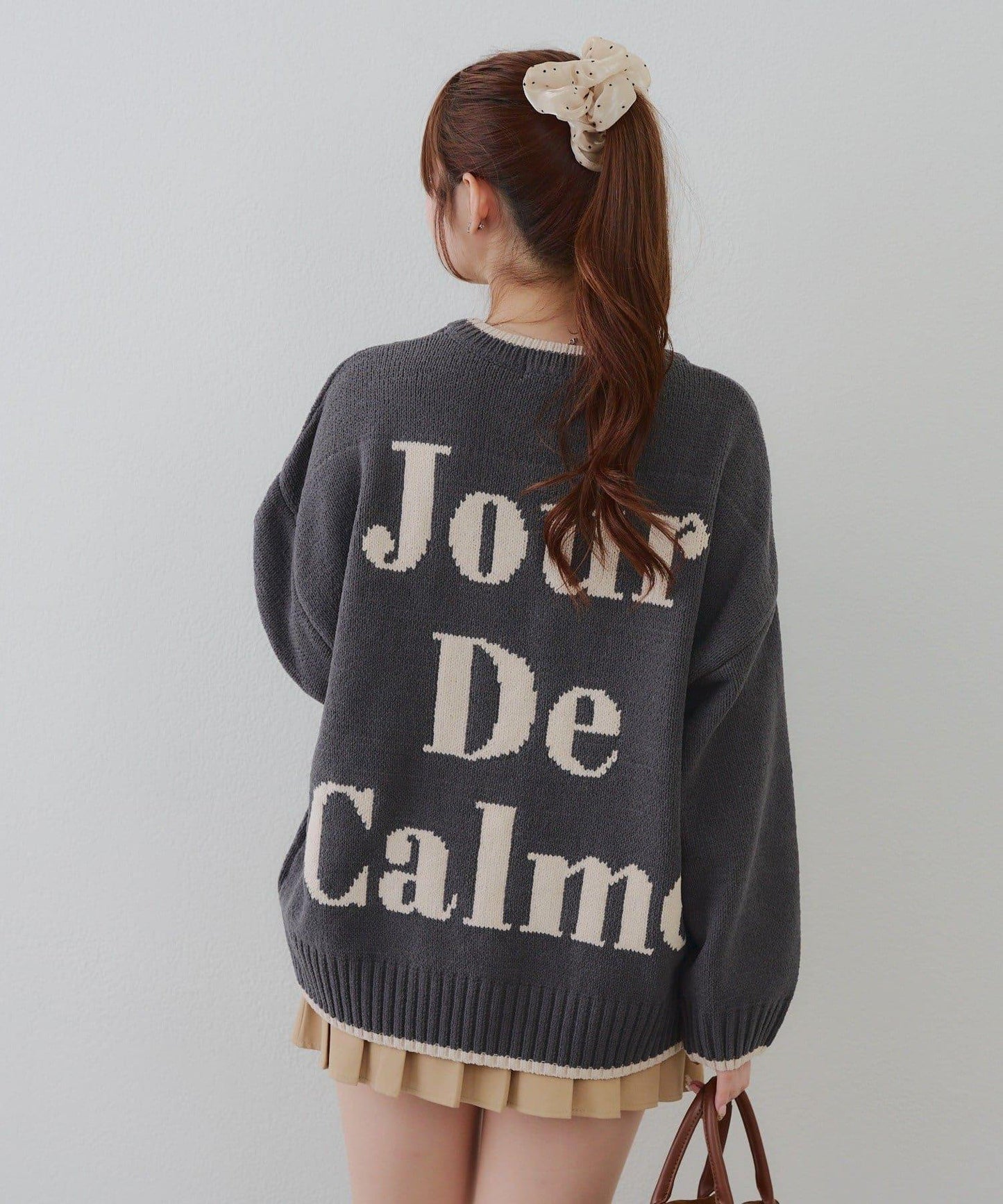 【RMAF】背面標誌毛絨套頭衫