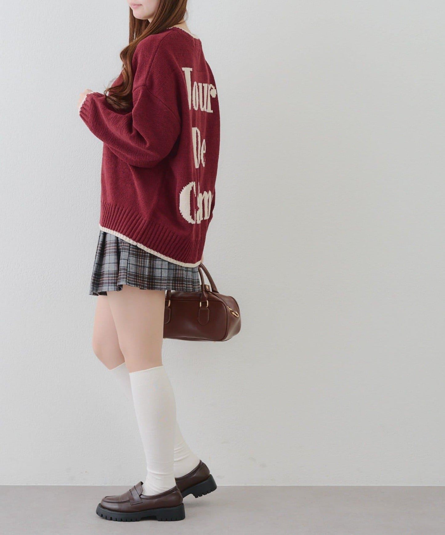 【RMAF】背面標誌毛絨套頭衫