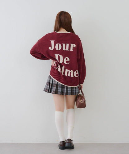 【RMAF】背面標誌毛絨套頭衫